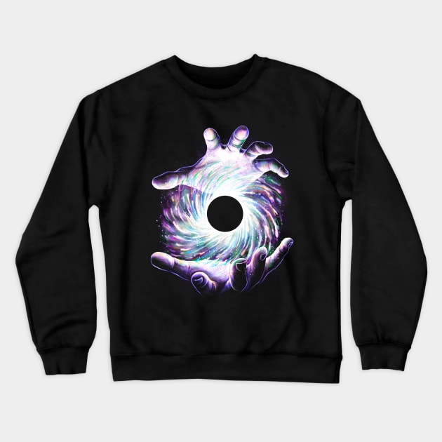 A Hole In My Hand Crewneck Sweatshirt by opawapo